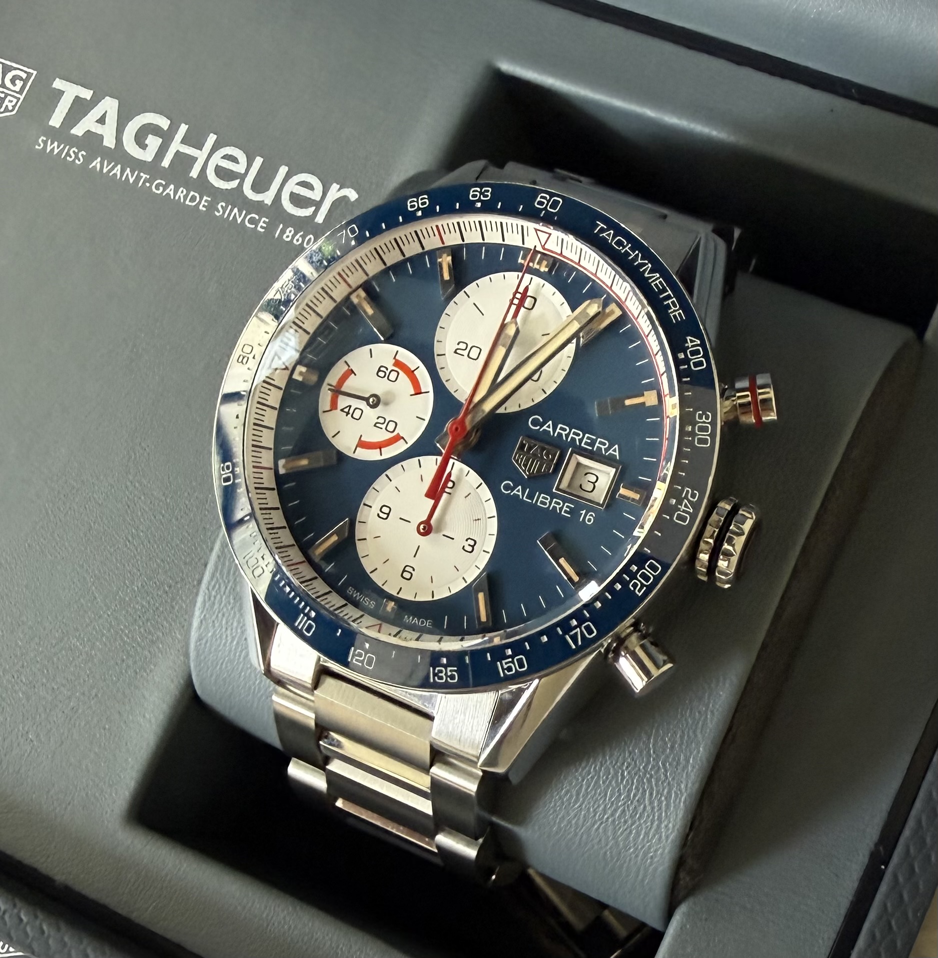 Tag Heuer Carrera Blue Ceramic