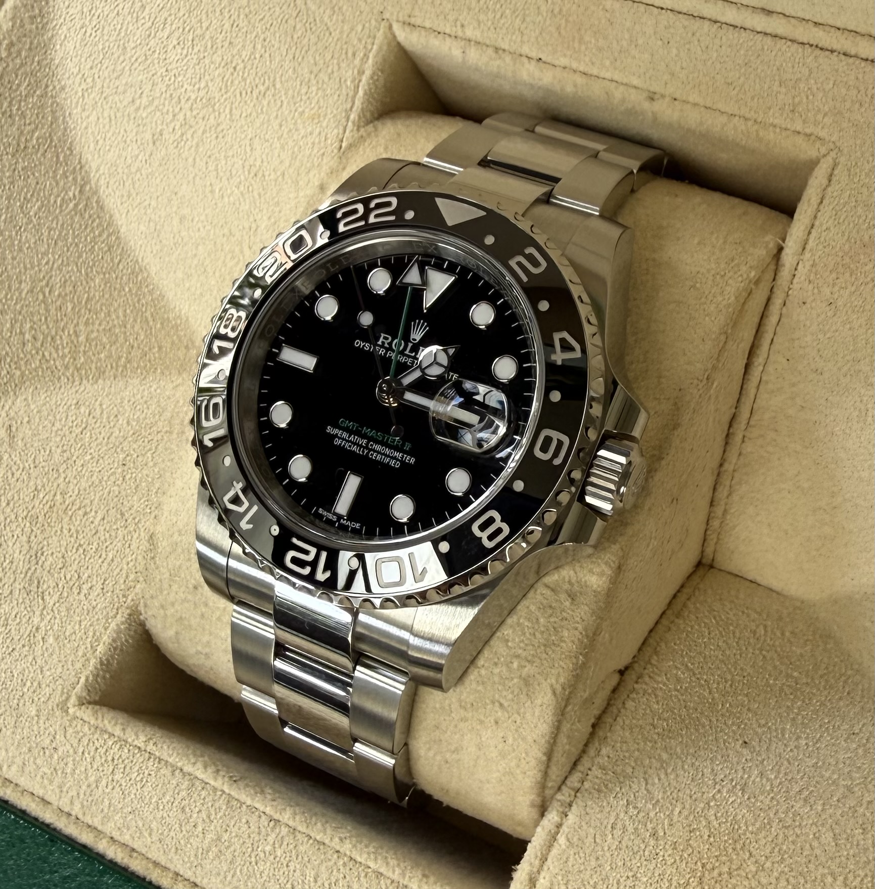 Rolex GMT Master II Green Arrow